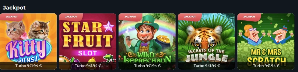 Jackpot di ScratchMania